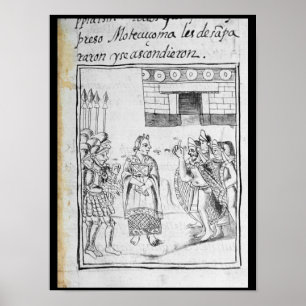 Jachthafen, der für die Spanier interpretiert Poster