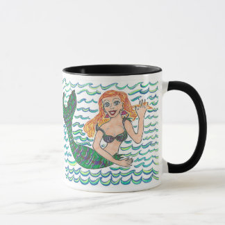 Jachthafen die Meerjungfrau Tasse