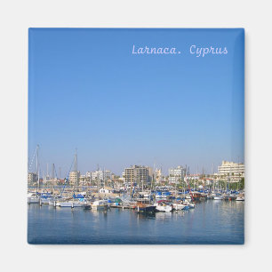 Jachthafen in Larnaka, Zypern Magnet