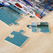 Jachthafen in Nizza, Frankreich Puzzle (Seite)