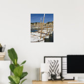 Jachthafen, Port de Soller, Westküste, Mallorca Poster (Heimbüro)