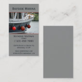 Jachthafen-Visitenkarte Visitenkarte (Vorne/Hinten)