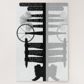 Jachthafenbucht Puzzle (Vertikal)