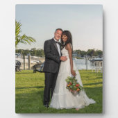 Jack & Alicia Wedding Fotoplatte (Vorderseite)
