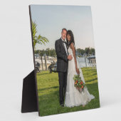 Jack & Alicia Wedding Fotoplatte (Seite)