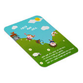 Jack and Jill Nursery Rhyme Magnet (Rechte Seite)