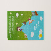 Jack and Jill Nursery Rhyme Puzzle (Horizontal)