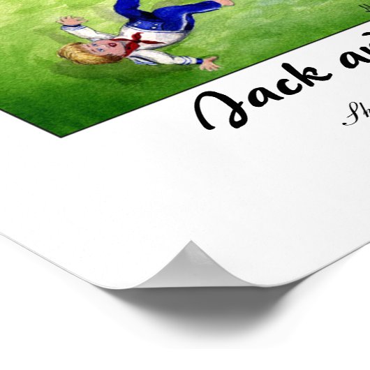 Jack and Jill Print - Customized Poster (Ecke)