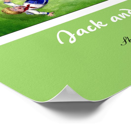 Jack and Jill Print Poster (Ecke)