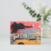 Jack auf der Postkarte (Stehend Vorderseite)