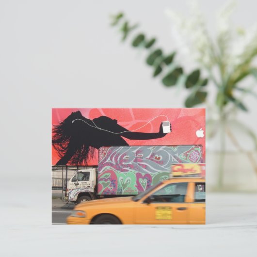 Jack auf der Postkarte (Stehend Vorderseite)