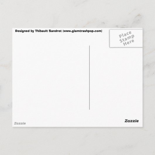 Jack auf der Postkarte (Rückseite)