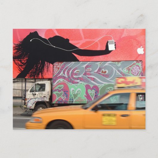 Jack auf der Postkarte (Vorderseite)