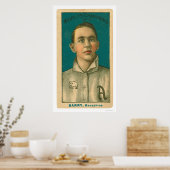 Jack Barry Baseball 1910 Poster (Küche)