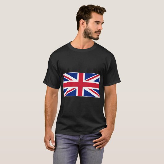 Jack British Flags (Vereinigtes Königreich) T-Shirt (Vorne ganz)