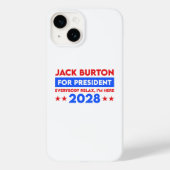 Jack Burton für Präsident 2028 Case-Mate iPhone Hülle (Rückseite)