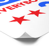 Jack Burton für Präsident 2028 Poster (Ecke)