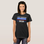 Jack Burton für Präsident 2028 T-Shirt (Vorne ganz)