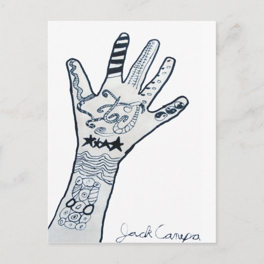 Jack Canepa Postkarte (Vorderseite)