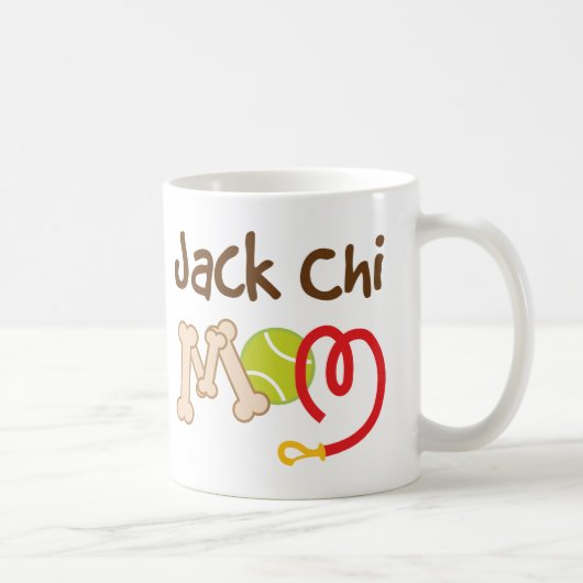 Jack-Chi-Hundezucht-Mama-Geschenk Kaffeetasse (Rechts)