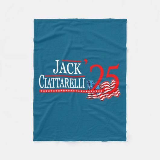 Jack Ciattarelli New Jersey Governor Election 2025 Fleecedecke (Vorderseite)