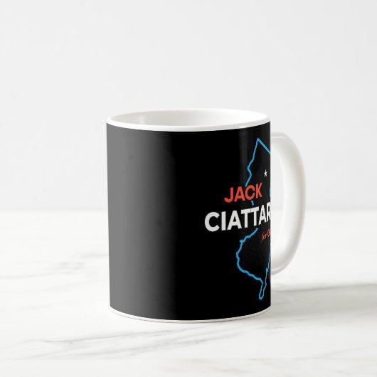 Jack Ciattarelli New Jersey Governor Election 2025 Kaffeetasse (VorderseiteRechts)
