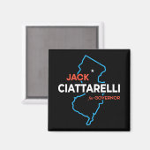 Jack Ciattarelli New Jersey Governor Election 2025 Magnet (Vorderseite/Rückseite)