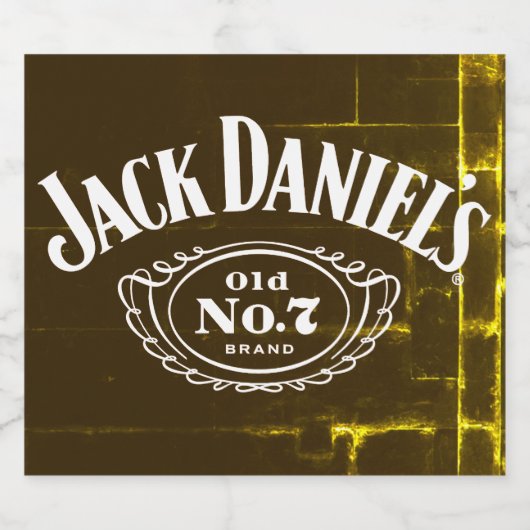 Jack Daniel's Old No 7 Logo#Classic Logo Schaumweinetikett (Einzelnes Label)