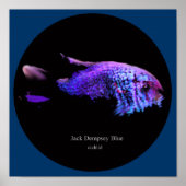 Jack dempsey blau poster (Vorne)