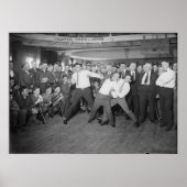 Jack Dempsey Mock kämpft gegen Harry Houdini Poster (Vorne)