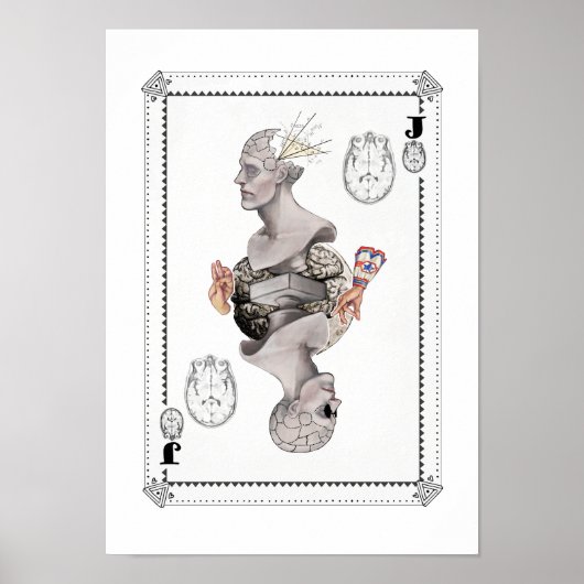 Jack der Brainkunst Printmedien Poster (Vorne)