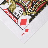 Jack der Diamanten Seidenpapier (Ausschnitt)