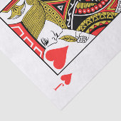 Jack der Herzen Seidenpapier (Ausschnitt)