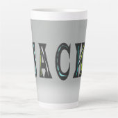 Jack, der Mann ist zurück Milchtasse (Vorderseite)