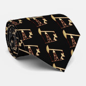 Jack der Ölpumpe Krawatte (Gerollt)