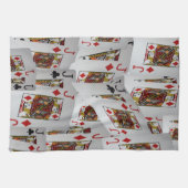 Jack der Pokerkarten, Geschirrtuch (Horizontal)