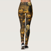 Jack Der Pumpkin-Mann Leggings (Rückseite)