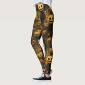 Jack Der Pumpkin-Mann Leggings (Links)