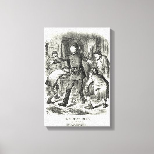 Jack der Rapper - Blinder Mann, 1888 Leinwanddruck (Vorderseite)