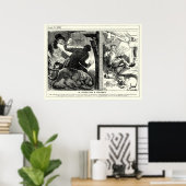 Jack der Rapper - Erkennt einen Fehler, 1888 Poster (Heimbüro)