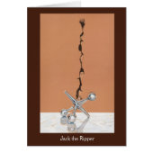 Jack der Rapper, Halbglanz-Grußkarte (Vorne)