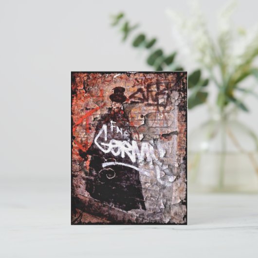Jack der Ripper Postkarte (Stehend Vorderseite)
