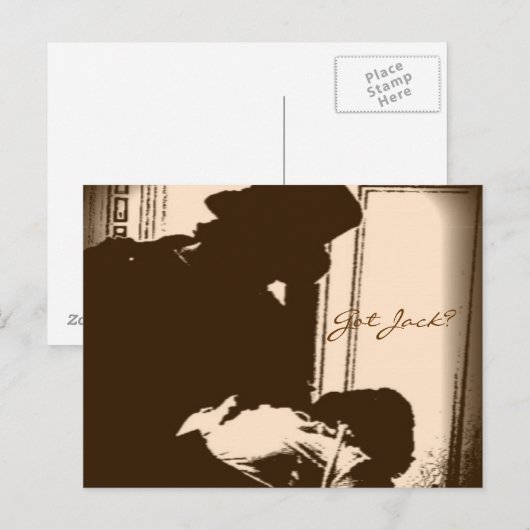 Jack der Ripper-Postkarte Postkarte (Vorne/Hinten)
