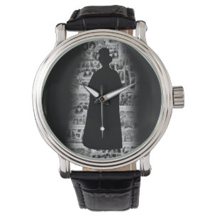 Jack der Ripper-Silhouette Armbanduhr