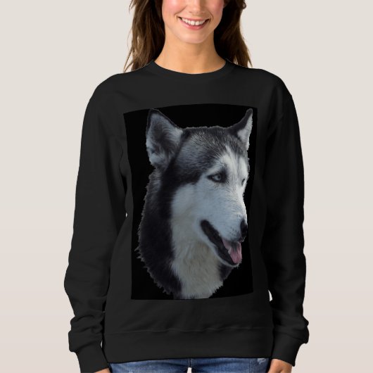 Jack Der sibirische Husky Sweatshirt (Vorderseite)