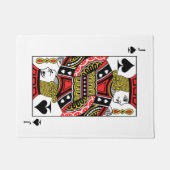 Jack der Spaten Fußmatte (Vorderseite)