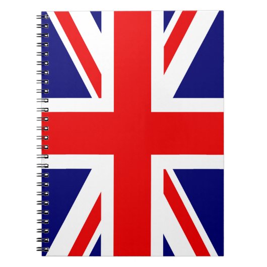 JACK DER UNION - DIE BRITISCHE FLAG NOTIZBLOCK (Vorderseite)