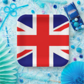 JACK DER UNION - DIE BRITISCHE FLAG PAPPTELLER (Party)