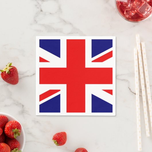 JACK DER UNION - DIE BRITISCHE FLAG SERVIETTE (Beispiel)