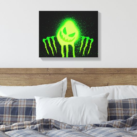 Jack des Monsters Leinwanddruck (Insitu (Schlafzimmer))